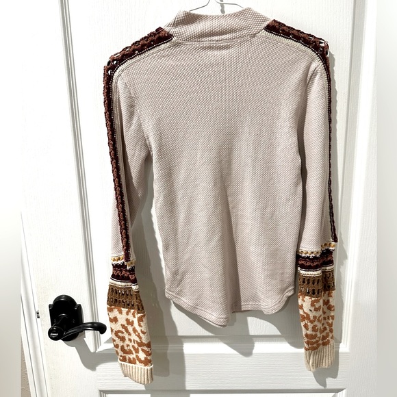 Free People Switch It Up Cuff Thermal Top - Picture 10 of 12